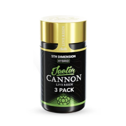 Double Black Doja Pre-Roll Cannon with Live Rosin – Premium Infused Cannabis Pre-Roll