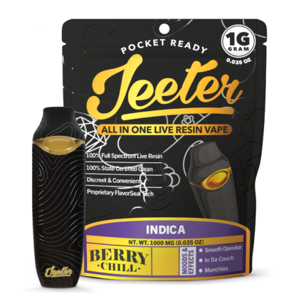 Berry Chill Live Resin Vape by Jeeter – Premium Berry Cannabis Vape Cartridge