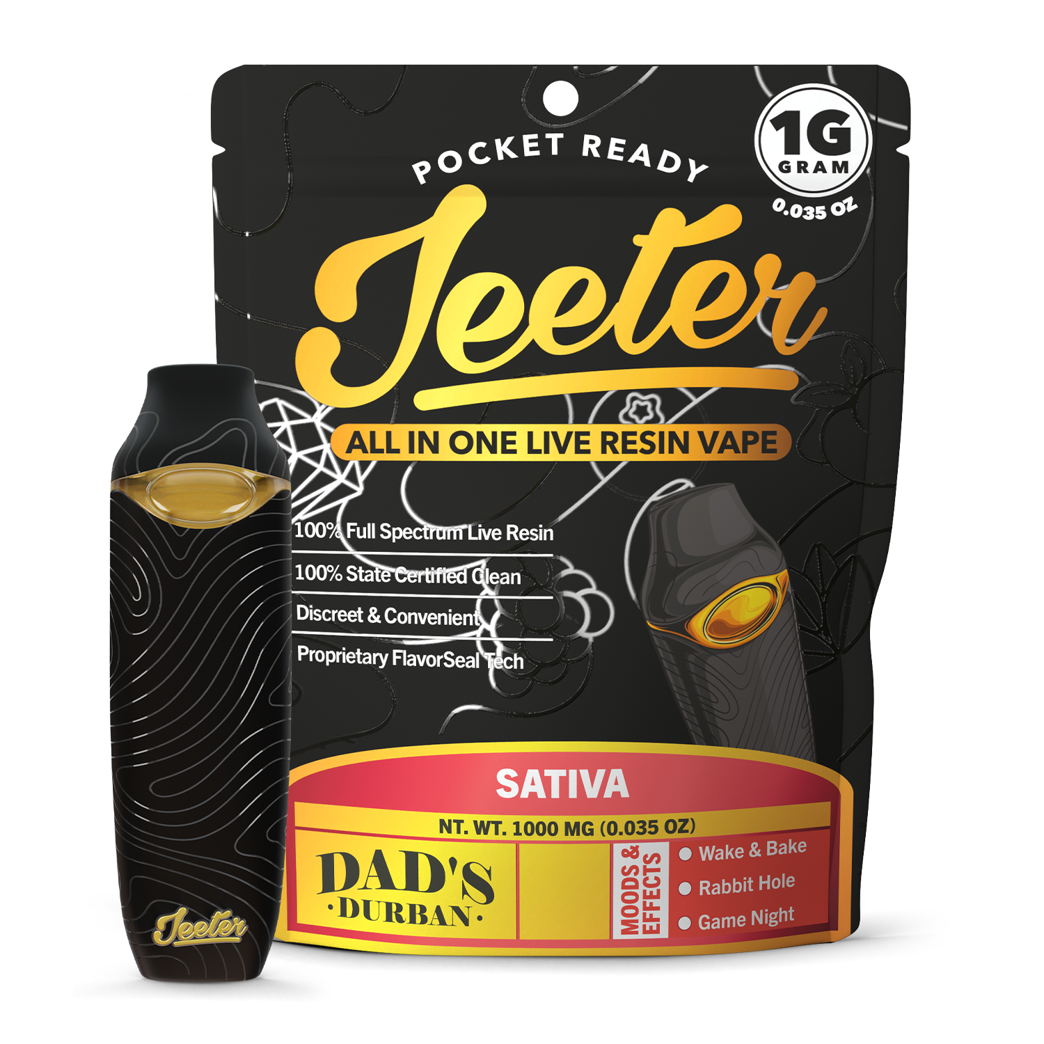 dads-durban-live-resin-vape-jeeter-cartridge.webp Dads Durban Live Resin Vape by Jeeter – Premium Cannabis Vape Cartridge