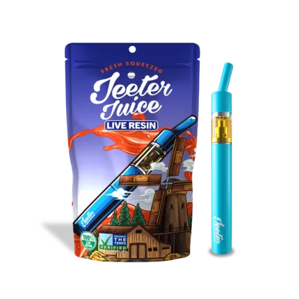Dutch Passion Jeeter Live Rosin solventless cannabis concentrate crafted from fresh frozen flower, delivering rich terpene expression, high potency, and smooth flavorful vapor.