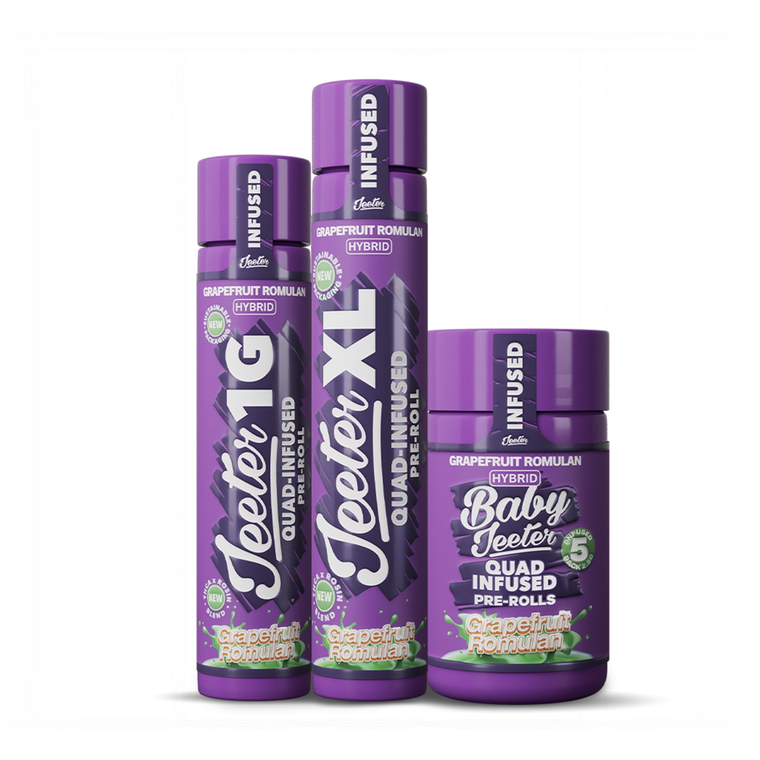 grapefruit-romulan-infused-pre-roll-cannabis-joint.webp Grapefruit Romulan Infused Pre-Roll – Premium Citrus Cannabis Infused Joint