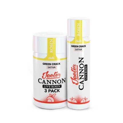 Green Crack Pre-Roll Cannon with Live Rosin – Premium Infused Cannabis Pre-Roll