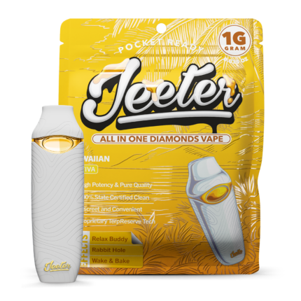 Hawaiian Live Resin Vape by Jeeter – Premium Tropical Cannabis Vape Cartridge