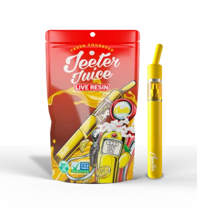 Hi-Octane Jeeter Live Rosin solventless cannabis concentrate crafted from fresh frozen flower, delivering bold terpene flavor, high potency, and smooth clean vapor.