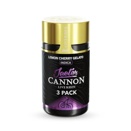 Lemon Cherry Gelato Pre-Roll Cannon with Live Rosin – Premium Infused Cannabis Pre-Roll