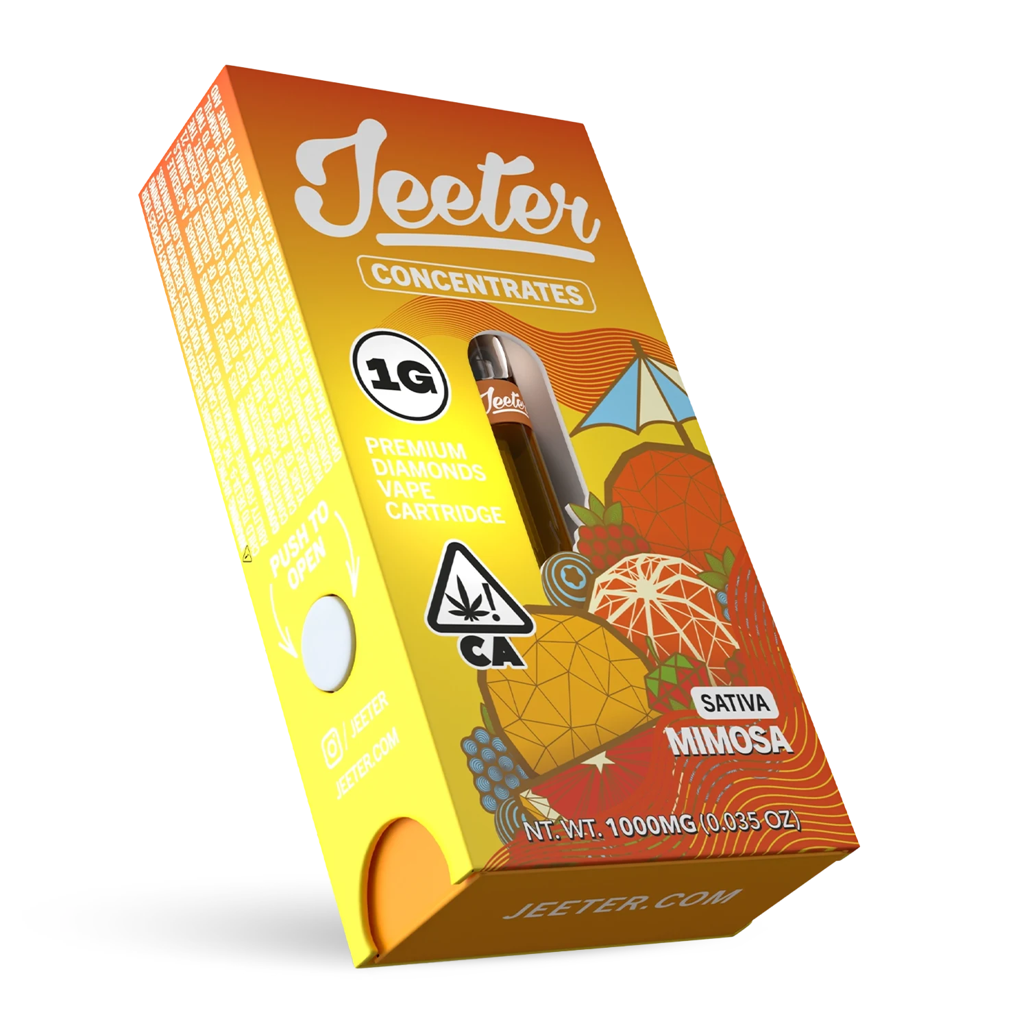 Mimosa Vape Concentrate – Premium Citrus Cannabis Vape Extract Mimosa vape concentrate featuring bright citrus terpene flavor, crafted for smooth vapor production and a rich aromatic cannabis profile.