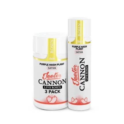 Purple Hash Plant pre-roll cannon infused with live rosin, crafted with premium cannabis flower for high potency, rich terpene flavor, and a smooth slow-burning smoking experience.