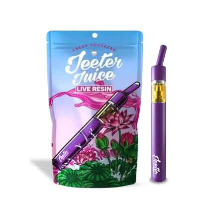 Sky Lotus Jeeter Live Rosin solventless cannabis concentrate crafted from fresh frozen flower, delivering rich terpene expression, high potency, and smooth flavorful vapor.