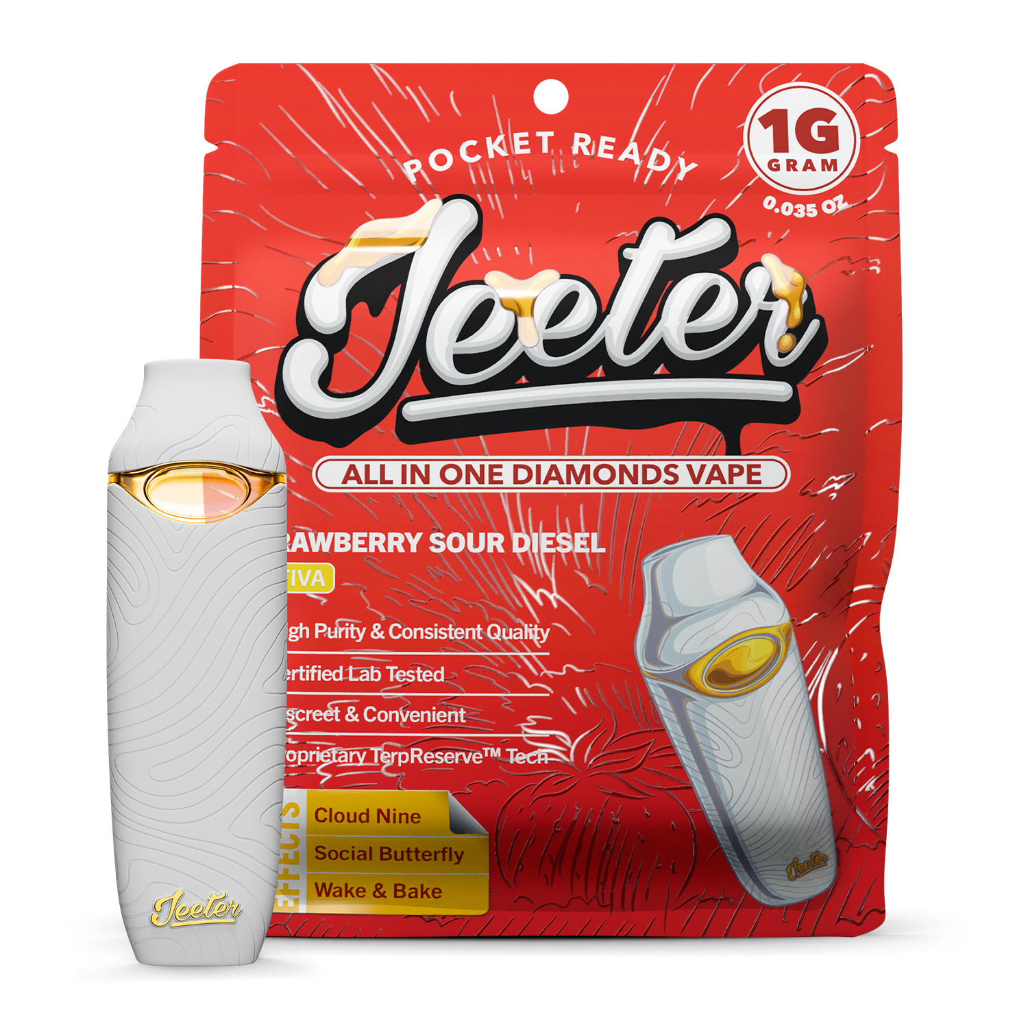 SSD Jeeter Live Resin Vape – Premium Cannabis Vape Cartridge SSD Jeeter live resin vape crafted with high-quality cannabis extract, delivering potent effects, sweet citrus and earthy terpene flavor, and a smooth, flavorful vaping experience.