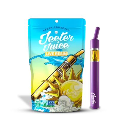 Sunshine Jeeter Live Rosin solventless cannabis concentrate crafted from fresh frozen flower, delivering bright terpene flavors, high potency, and smooth clean vapor.