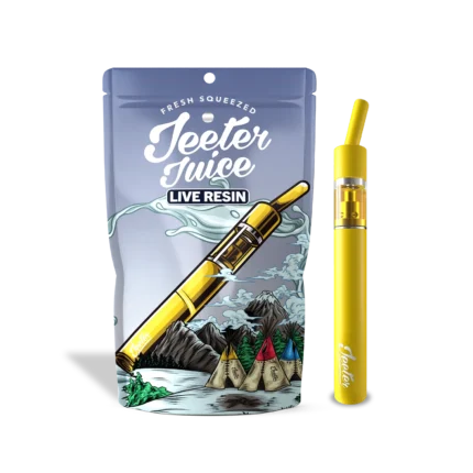 White Buffalo Jeeter Live Rosin solventless cannabis concentrate crafted from fresh frozen flower, delivering bold terpene expression, high potency, and smooth clean vapor.